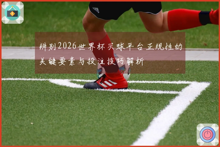 辨别2026世界杯买球平台正规性的关键要素与投注技巧解析