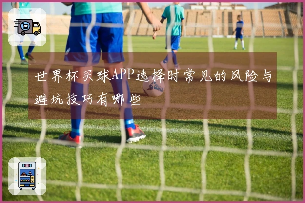 世界杯买球APP选择时常见的风险与避坑技巧有哪些
