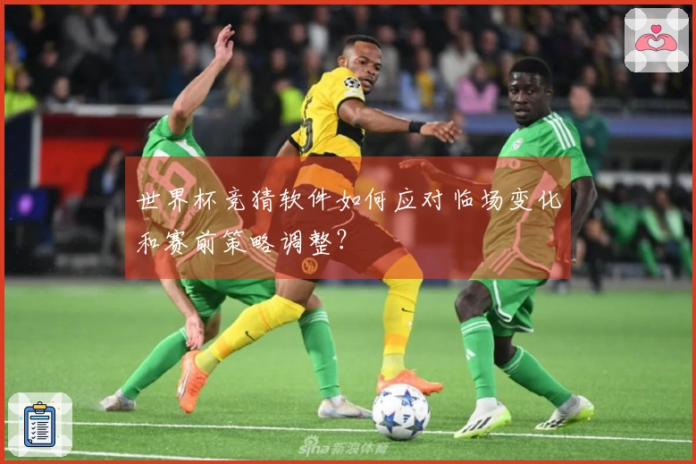 世界杯竞猜软件如何应对临场变化和赛前策略调整?