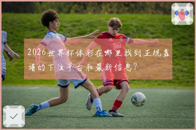 2026世界杯体彩在哪里找到正规靠谱的下注平台和最新信息？